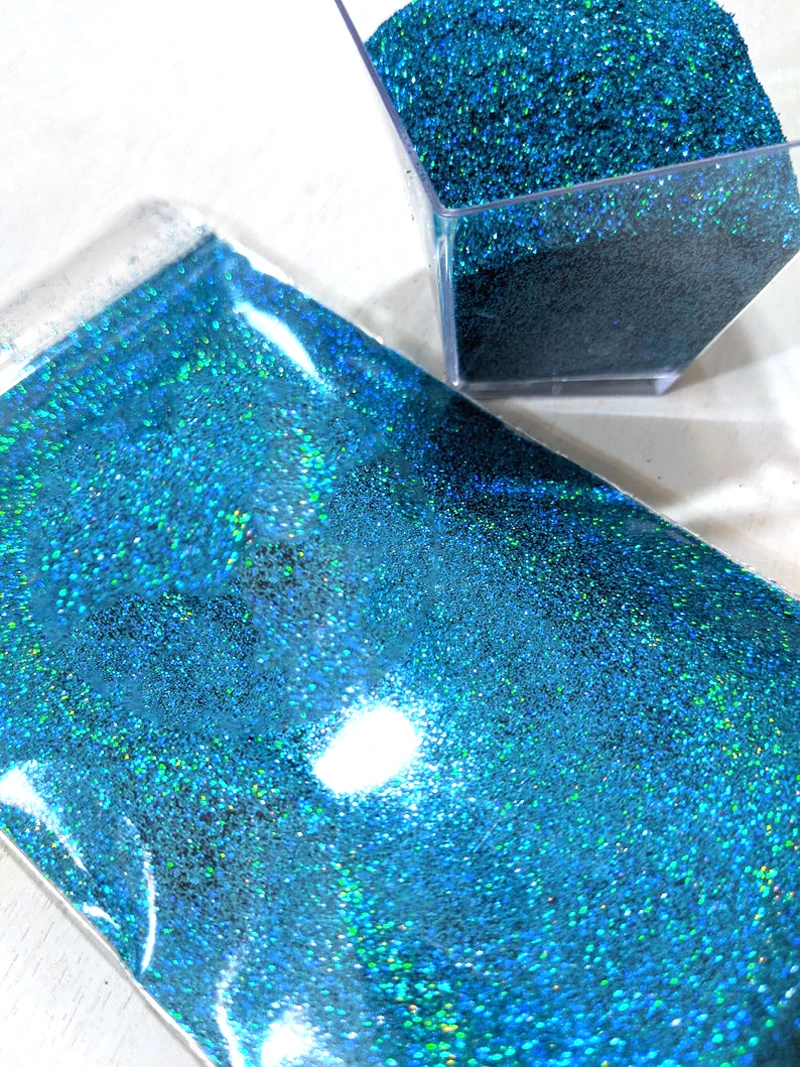 0.2 1/128 Multi-color Holographic Mirror Glitter for Nail Art,(Extra Fine Glitter), 50 Grams Holo Ultra Fine Nail Glitter Powder