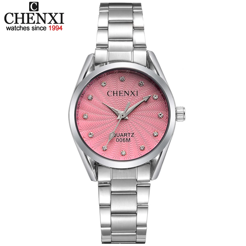 Luxury Brand Watch Chenxi Fashion Women Watches Ladies Watch Stainless Steel Women's Watches Quartz Wristwatch relogio feminino