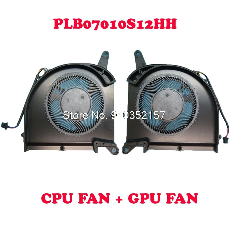 

PLB07010S12HH EP CPU GPU FAN For Gigabyte For AERO 15 OLED SA 17 RP75XA RP77XA 15XA XB P75 P77 27R18-01071-A70S 27R18-01070-A70S