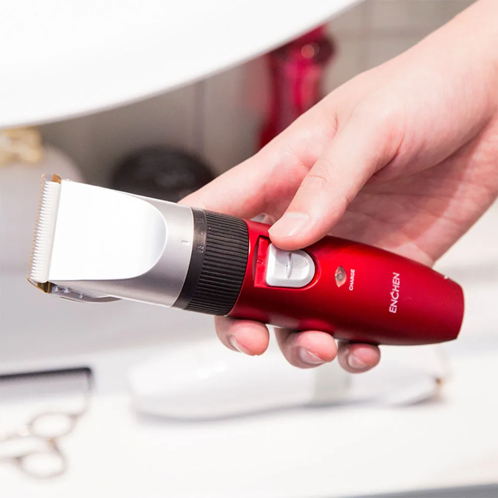 طول تعديل المهنية قص المقص الشعر جزازة المتقلب USB قابلة للشحن اللحية ماكينة حلاقة كهربائية حلاقة الشعر آلة تصفيفة الشعر