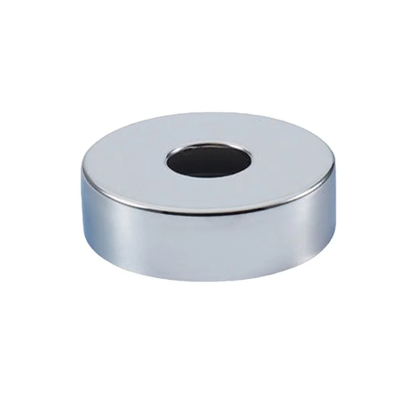 Válvula de ángulo de ducha de 2 piezas, cubierta decorativa de acero inoxidable, accesorios de ducha, tapa de Metal con superficie lisa