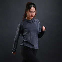 Women Sport Jackets Hoodies Outdoor Actives Thin Long Sleeve Quick Dry Fitness Hiking Sweatshirts Female Running Hoody