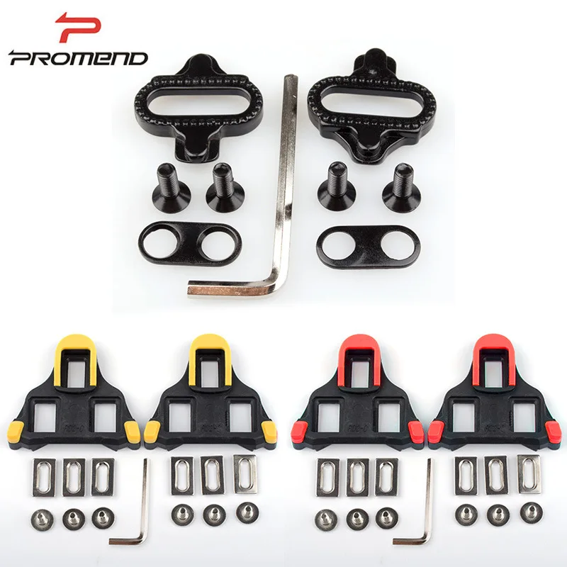 

Road Bike MTB Bike Lock Shoe Lock Fo SPD-SL System For Look KEO System Plate Self-locking Foot Buckle Plate Bicycle Pedal Parts