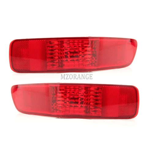 Imagen 2 del producto Luz de parachoques trasero, cubierta de lámpara reflectora antiniebla trasera de freno para Mitsubishi Outlander EX 2007-2012, sin bombilla, accesorios para coche