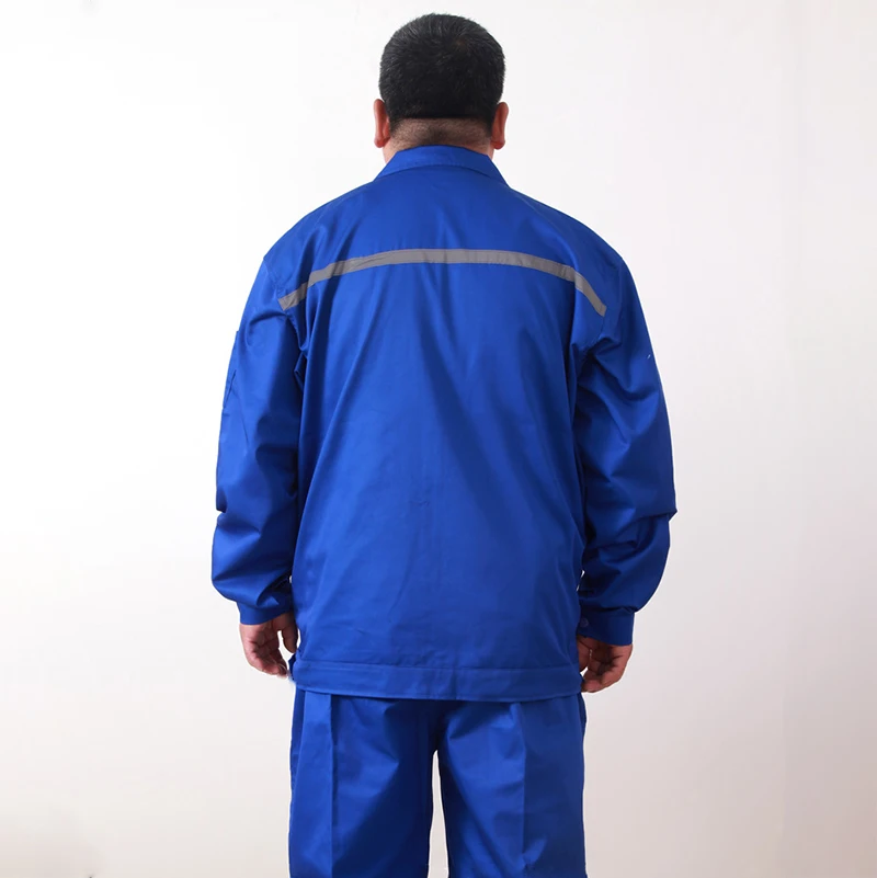 Reflective Loose Work Clothing Men Welding Mechanic Hi Vis Factory Durable Protective Uniform Plus Size Workshop Coveralls M-8xl