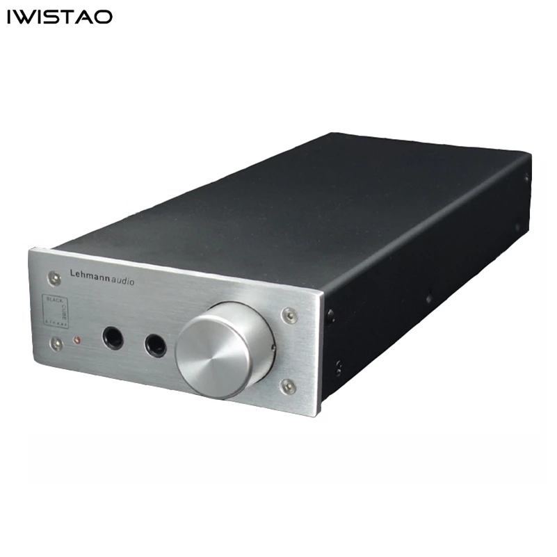 Headphone Amplifier HIFI with Lehmann OPA2134PA High-grade Aluminum Chassis 16-600 ohms