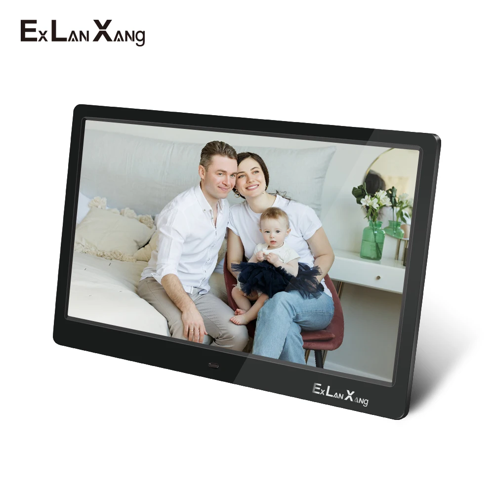 15.4 Inch HD  Picture Mult-Media Player MP3 MP4 Alarm Clock For Gift Digital Photo Frame