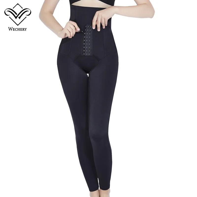 Wechery allenatore vita lunga Shaper intimo donna Sexy Butt Lifter Control mutandine vita alta pancia piatta gambe modellanti Shapewear