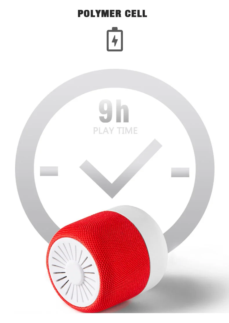 ใหม่MINIคุณภาพสูงลำโพงบลูทูธแบบพกพาไร้สายTWSเสียงกลางแจ้งคอลัมน์Music Center Super BASSซับวูฟเฟอร์