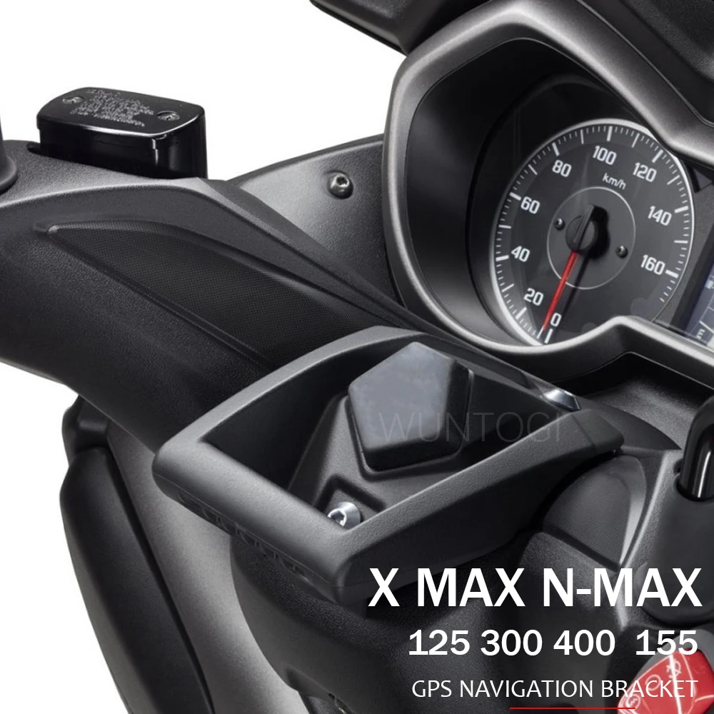 

New Motorcycle Accessories GPS Navigation Bracket Support Fit For YAMAHA XMAX300 X-MAX XMAX 300 125 XMAX 400 N-MAX 155 2021