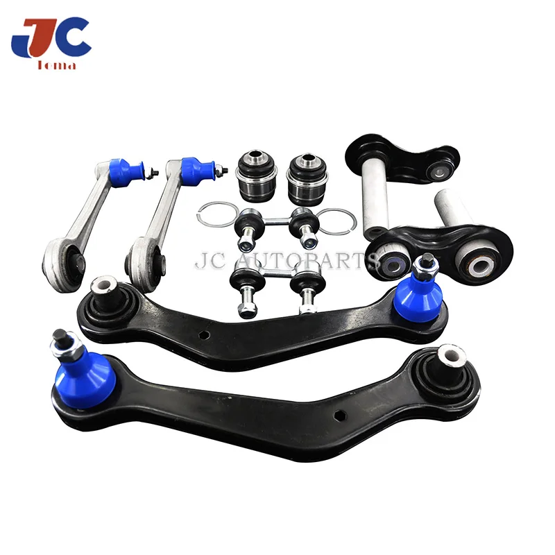 FOR BMW 7 E38 1995-2001 Auto Parts Suspension Parts Control Arm Kit  Sway Bar Links 10PCS 1ST