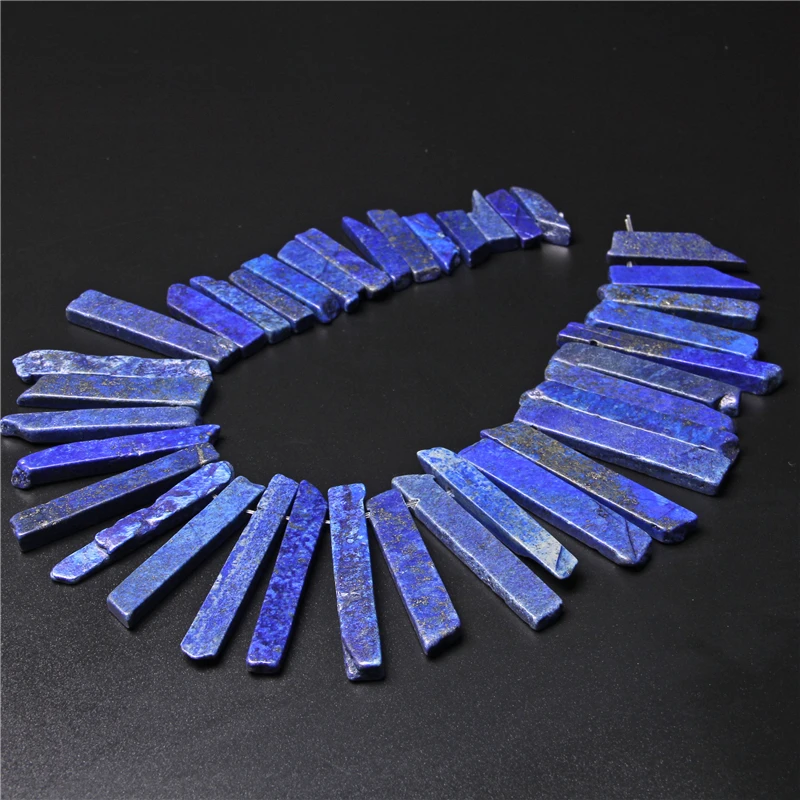 Fashion Natural Point Stone Beads Irregular Slice DIY Beads Lapis Lazuli Labradorite Agat Beaded For Jewelry Making Accessories