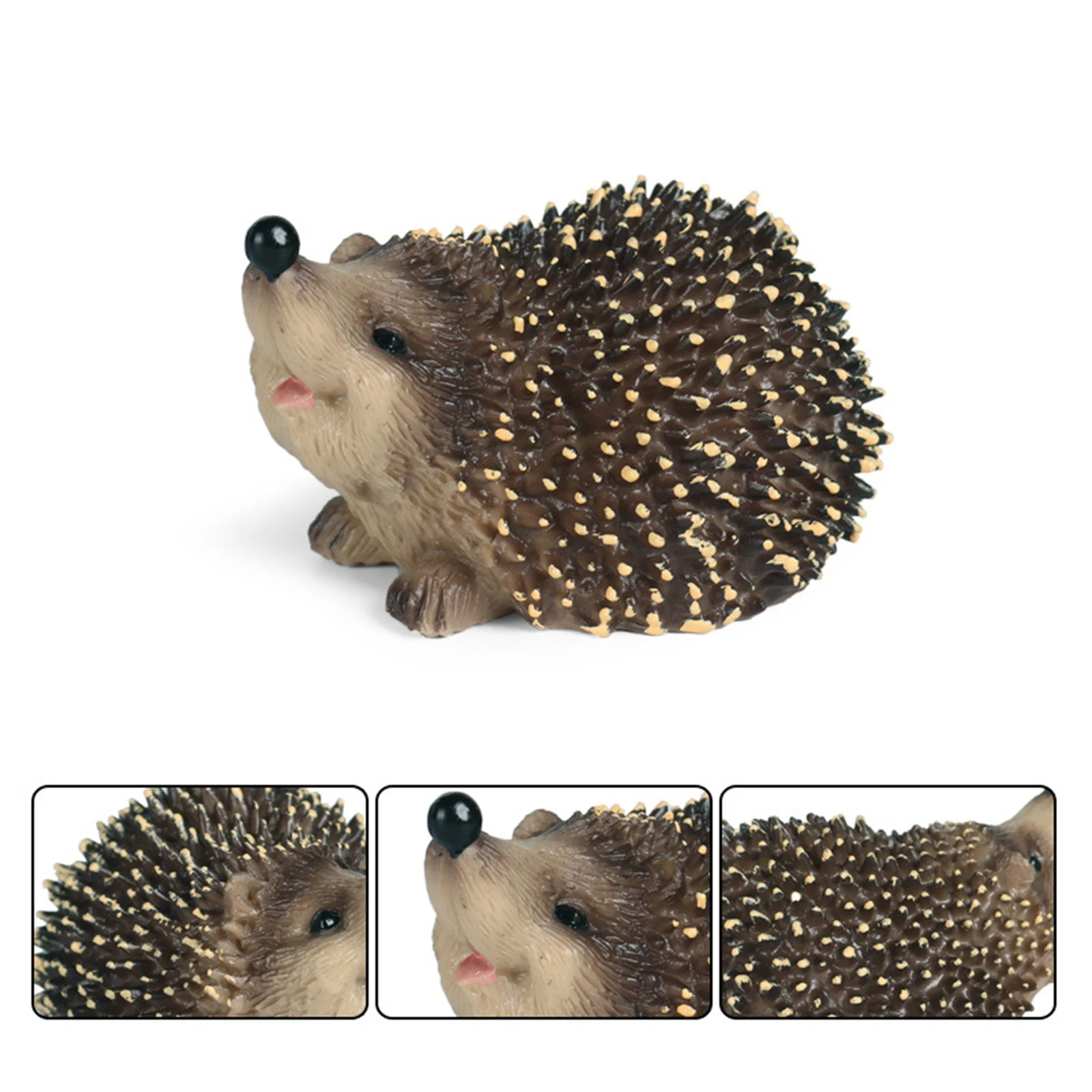 Hedgehogs Garden Animal Outdoor Ornaments Decor Statue Decorative Animals Figurines for Home Patio Lawn Cute Animal Crafts DIY