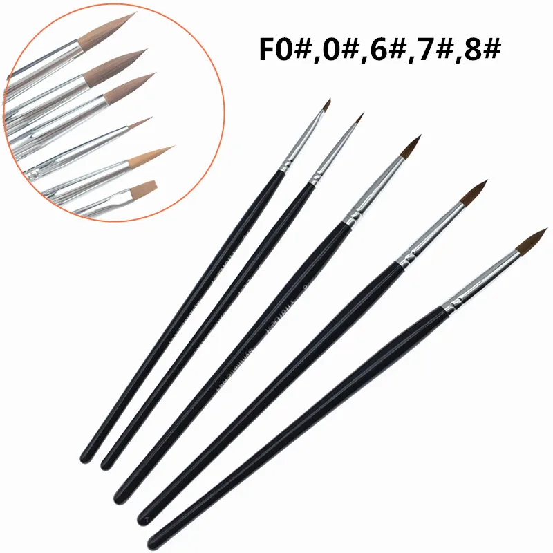 

5pcs Dental Resin Brush Pens Dental Shaping Silicone Tooth Tool Porcelain Teeth Dentist Tools For Adhesive Composite