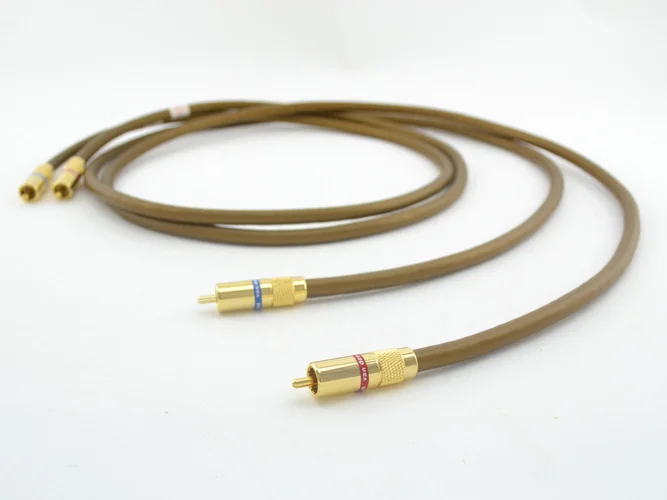 

Audiocrast Hybrid Audiophile RCA Interconnect Cable new condition 1M pair