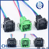 Conector impermeable de 4 pines para coche, conector del Sensor de presión de aire acondicionado, enchufe del Sensor de temperatura, cola de cerdo 357919754   8D 0959482 B B B