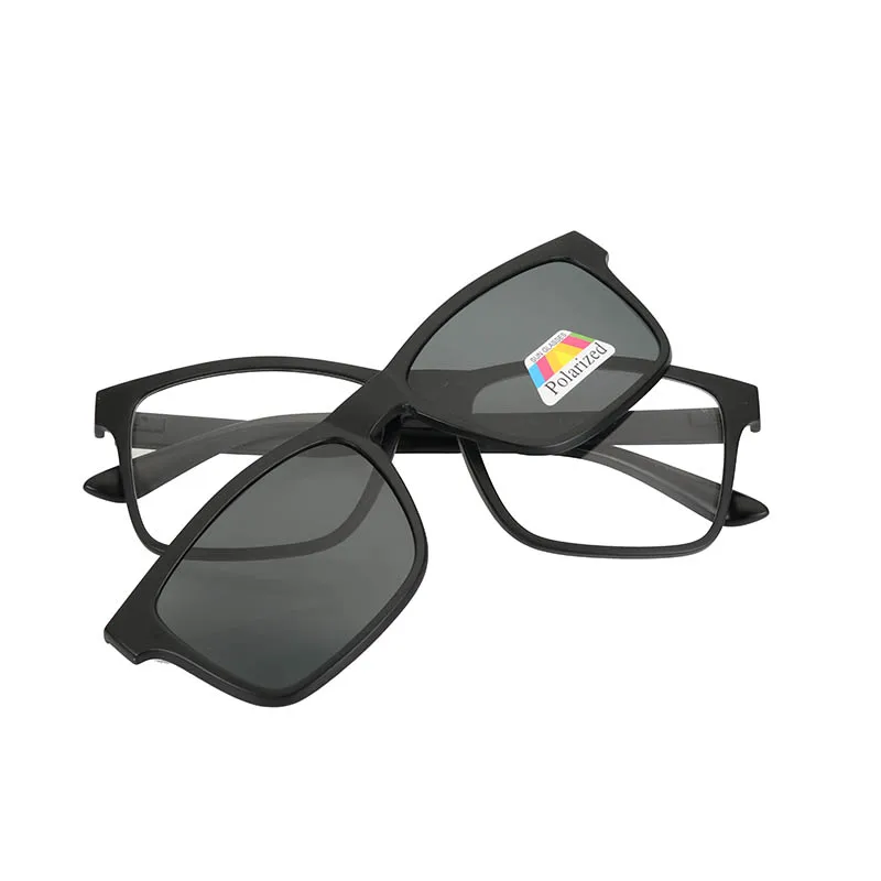 Polarized Sunglasses Finished Myopia Eyewear Optical Eyeglasses Frame Men Belt Magnet 5 Clip Sunglasses Myopia Glasses Frame