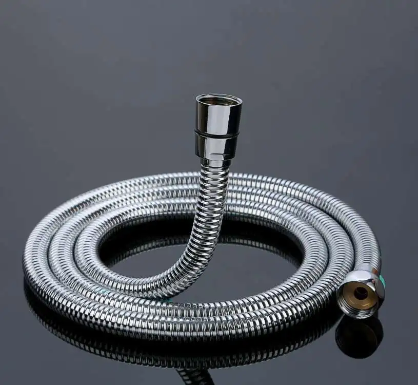 G1/2 shower hose Stainless steel anti-explosion soft Flexible Bathroom water pipe hose shower room accessories