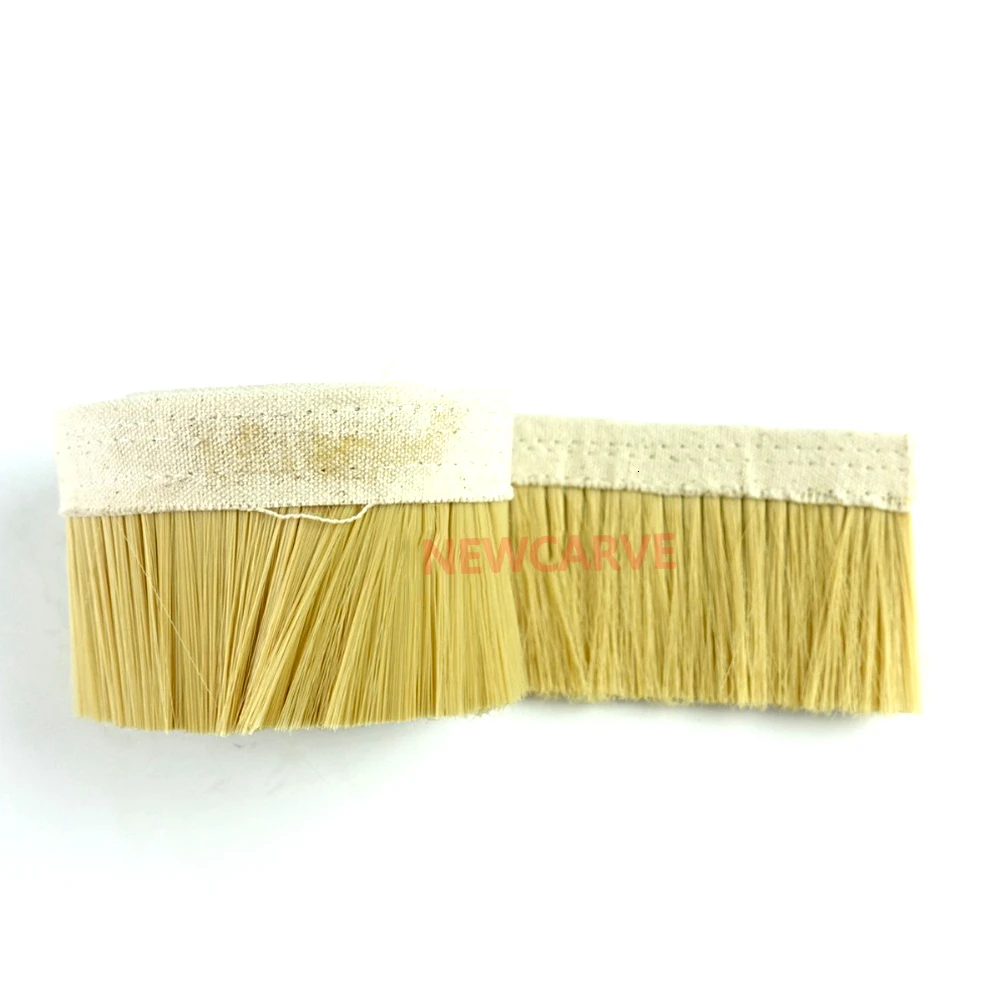 คุณภาพสูง 1M X 70mm Golden แปรงทำความสะอาดแกะสลักเครื่องฝุ่นสำหรับ CNC Router NEWCARVE