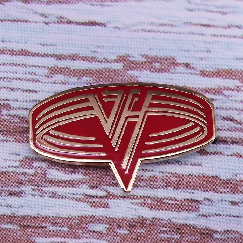 Van Halen Band Logo Lapel Pin Heavy Rock Fans Flair Addition