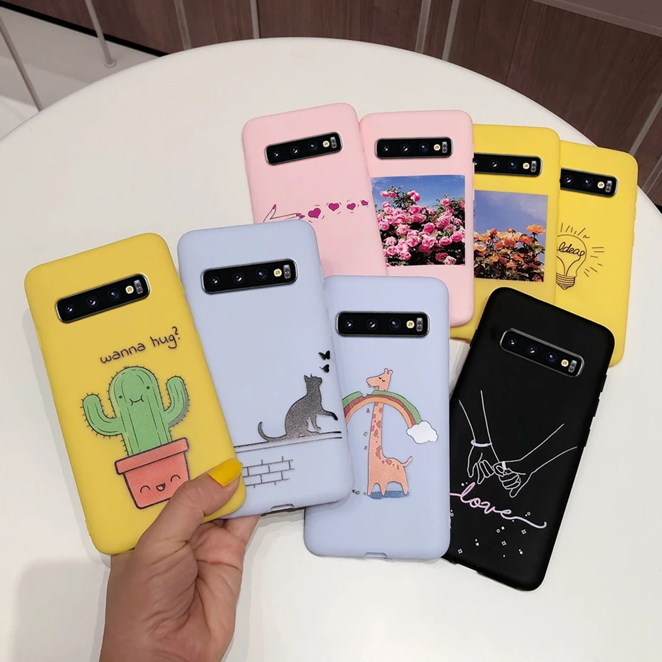 case for samsung galaxy s10 s10e s 10 plus e s 10e phone case cute