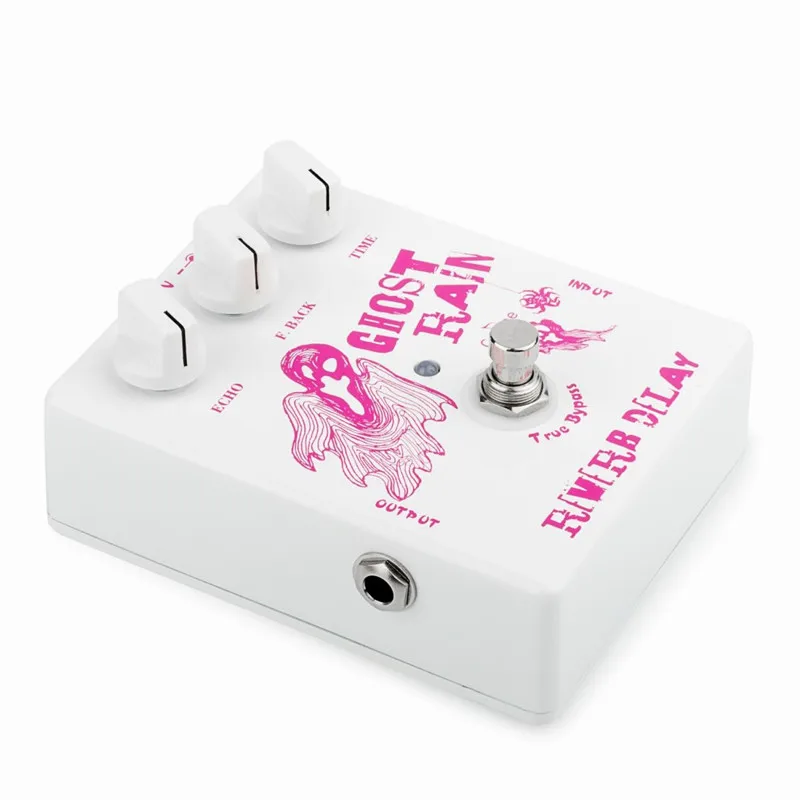 Imagem -04 - Ghost Rain Echo Delay Pedal Efeito Guitarra True Bypass Acessórios de Guitarra Caline-cp41