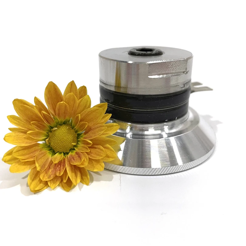 

48K 50W High Frequency Piezoelectric Ceramic Ultrasonic Transducer For Fruit And Vegetable Machine