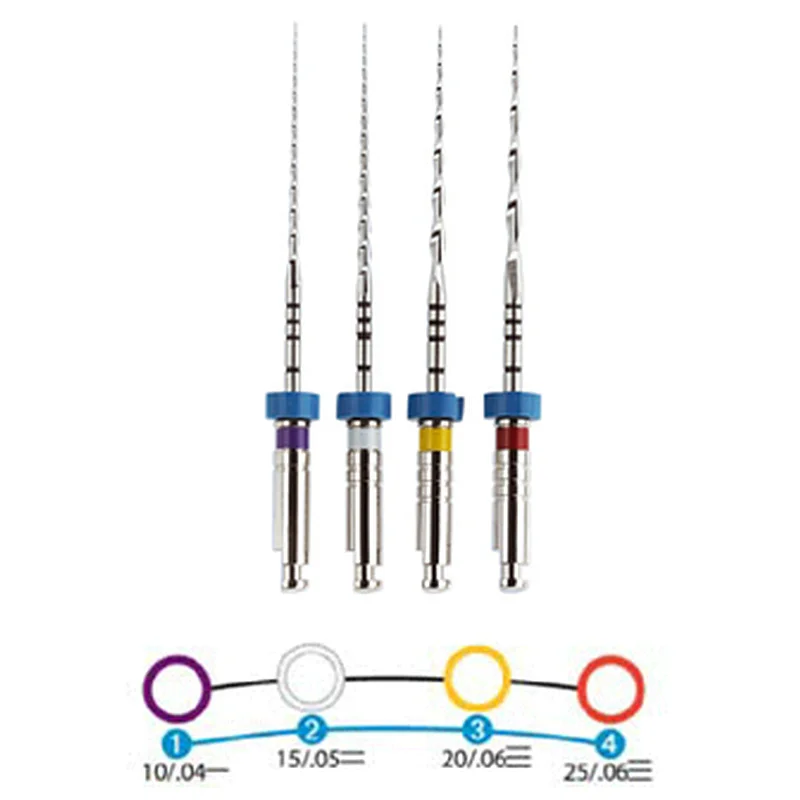 Dental Instrument M files Rotary Files Endo engine MTWO Files Root Canal for Dentistry tool material