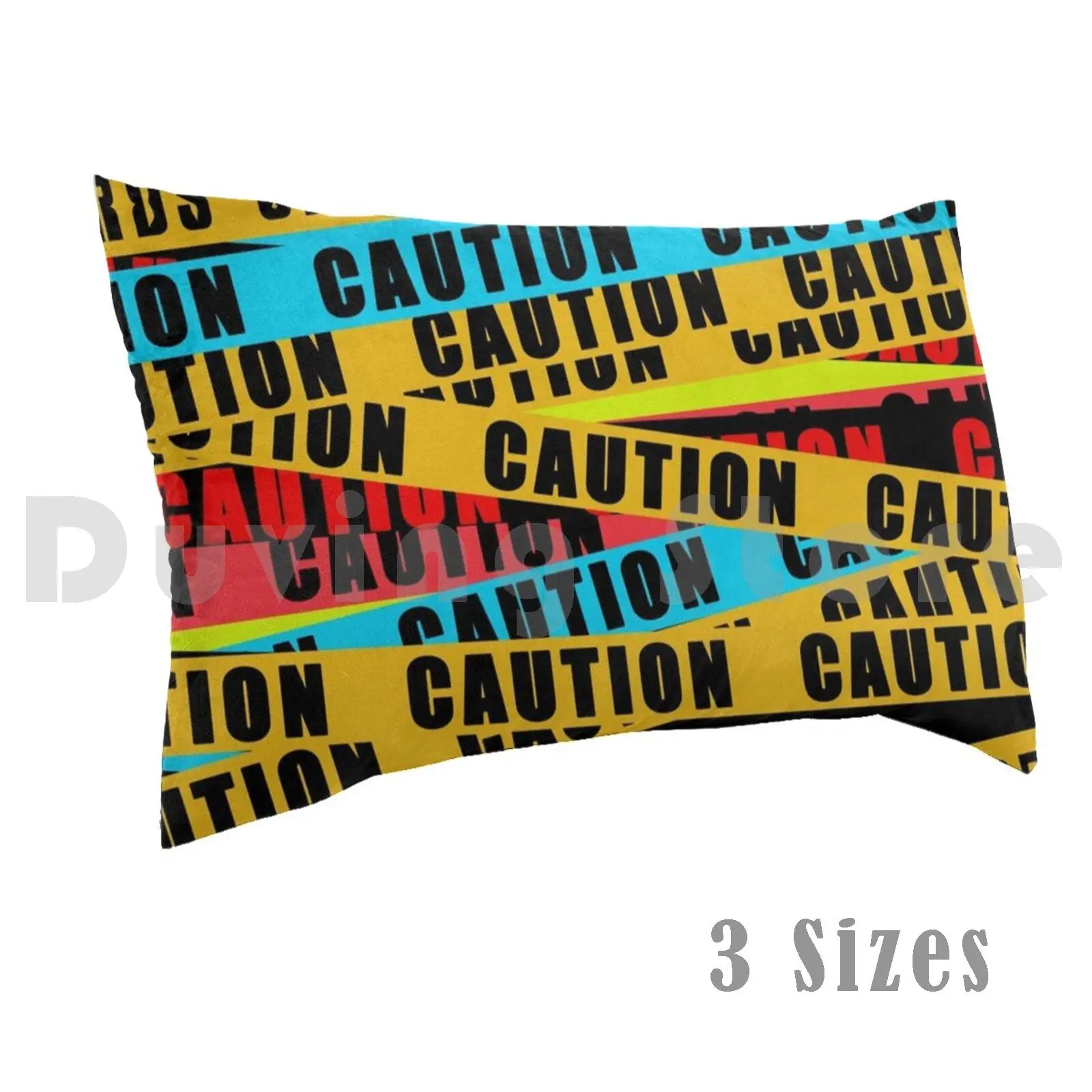 Birds Of Prey Caution Tape Pillow case Birds Of Prey Quinn Black Canary Huntress Comics Bop Caution