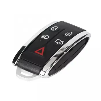 適用於捷豹 XF XF XFR XK XKR 2009-2013 的 5 鍵遙控車鑰匙,315/433MHz,ID46 7945 晶片,FCC 認證號碼:KR55WK49244,免鑰匙進入 8 最佳銷售 捷豹XKR - №8