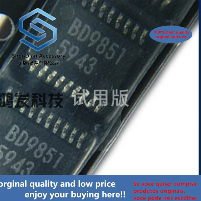 

5pcs 100% orginal new BD9851EFV-E2 Supervisory Circuit IC Chip SMD TSSOP-2