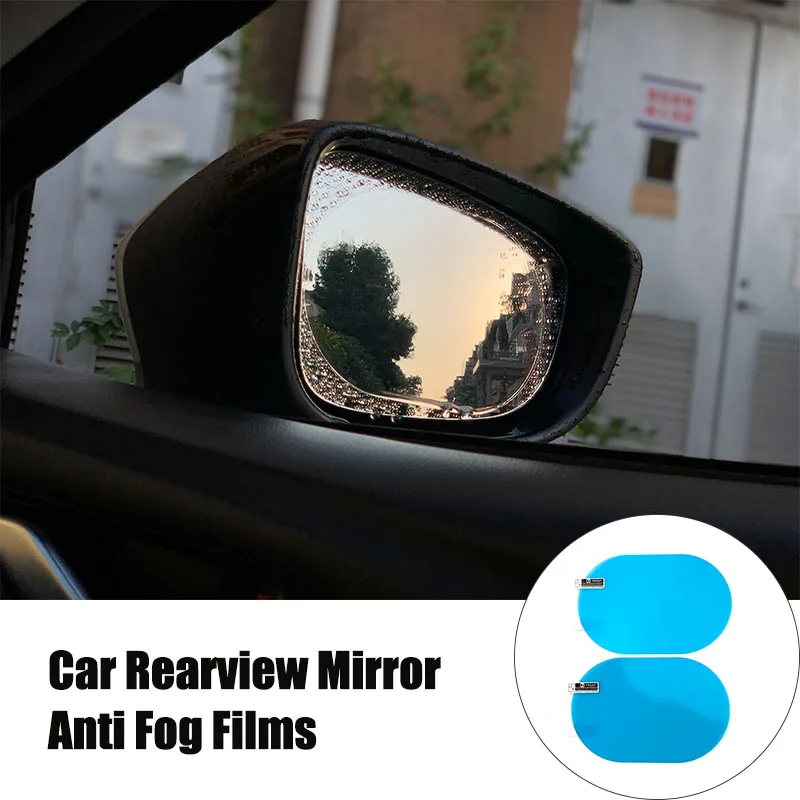 2Pcs Car rearview mirror waterproof anti-fog film For LINCOLN MKZ MKX MKT Continental Nautilus Navigator Aviator