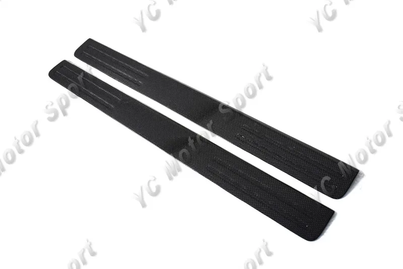 Car Accessories Dry Carbon Fiber Door Sill Fit For 2015-2019 F488 GTB & Spider Ferrari F8 Kick Panel Door Sill Without Letters