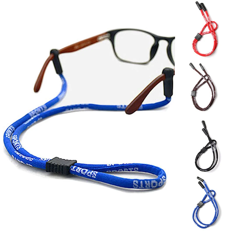 New Non-Slip Sunglasses Rope Unisex Outdoors Sports Glasses Cord Women Men Eyeglasses Eyewear Cord Elastic Polyester Neck Strap