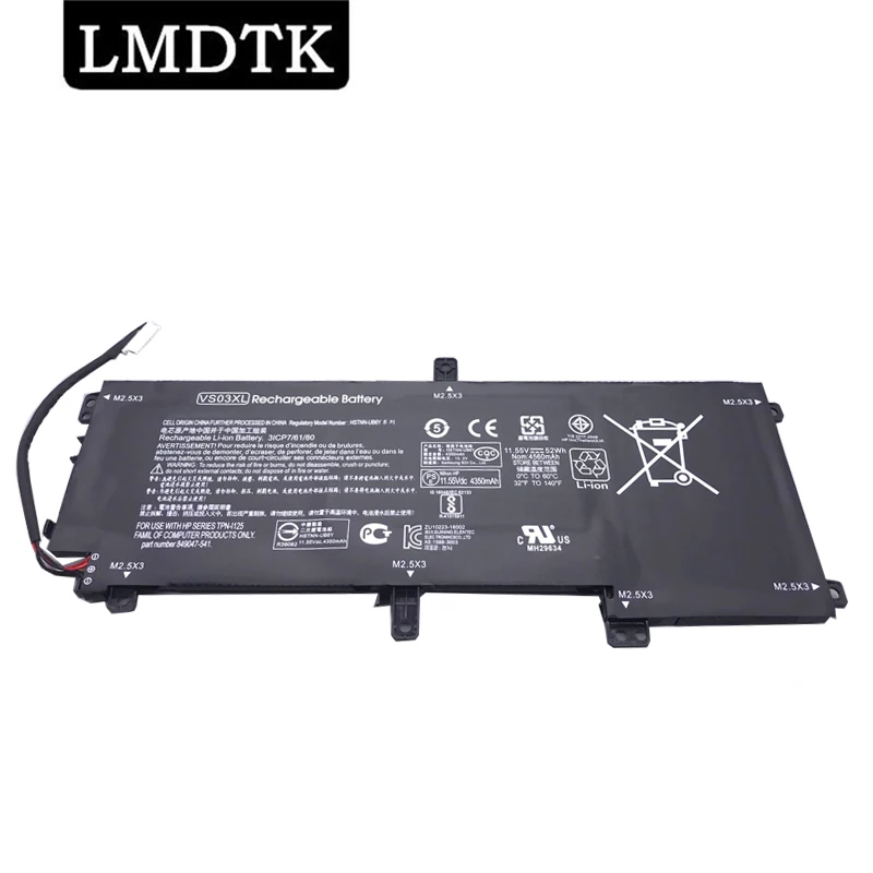 

LMDTK New VS03XL Laptop Battery For HP ENVY 15-AS108TU 15-AS109TU 15-AS110TU 15-AS119TU 15-AS014WM TPN-I125 HSTNN-UB6Y 849313-85