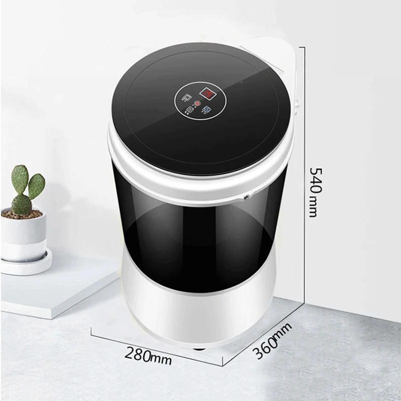 غسالة صغيرة غسالة طفل خاص غسالة ماكينة إزالة الماء شبه التلقائي المنزلية 200 واط