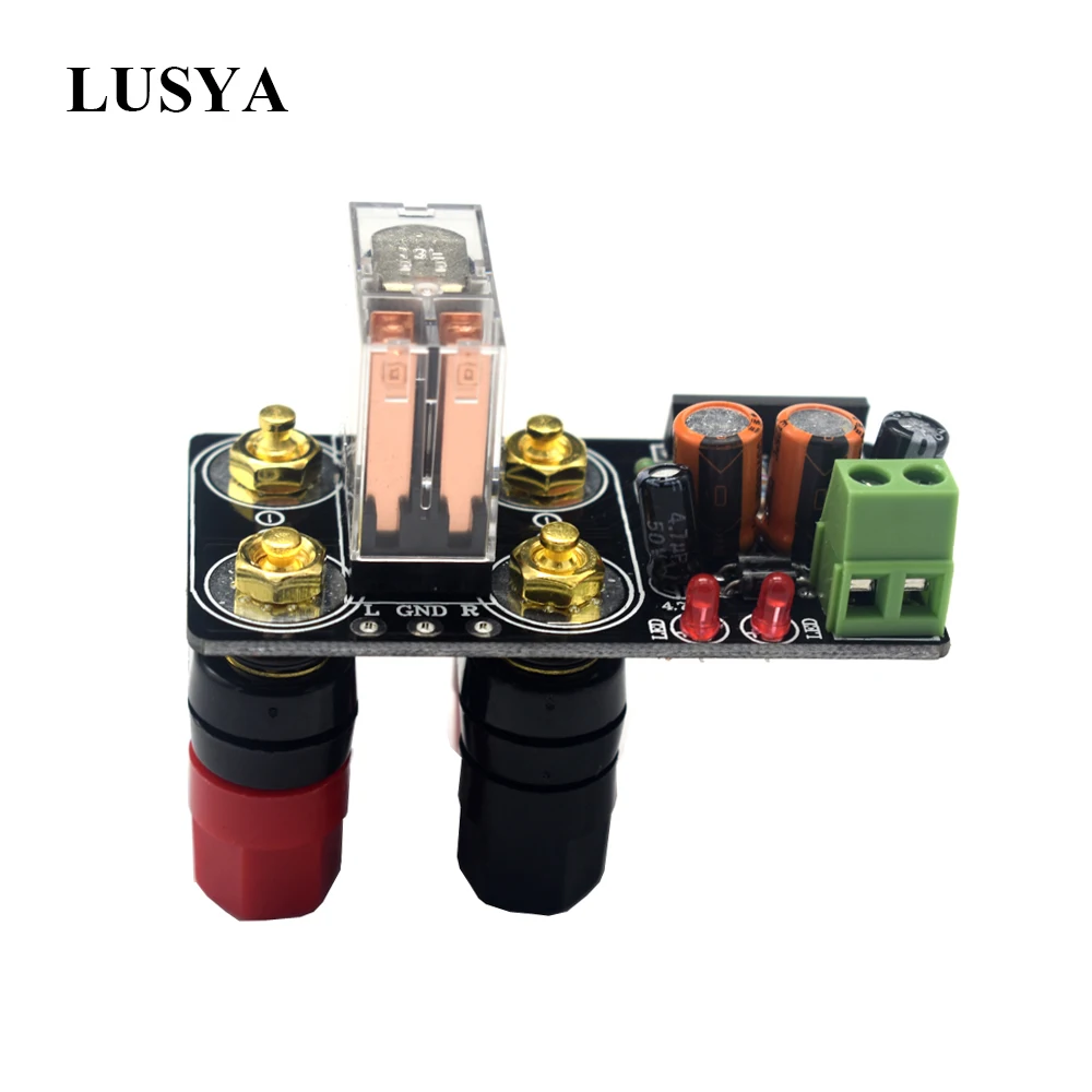 Lusya UPC1237 speaker protection board directly mounted on the chassis Reliable Performance for Hifi Amplifier AC12-24V A1-004