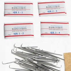 50PCS Korea Imported Weaving Ventilating Needles For Lace Net for Hand Made Wig Lightweight  Easy to Use1-1 1-2 2-3 3-4