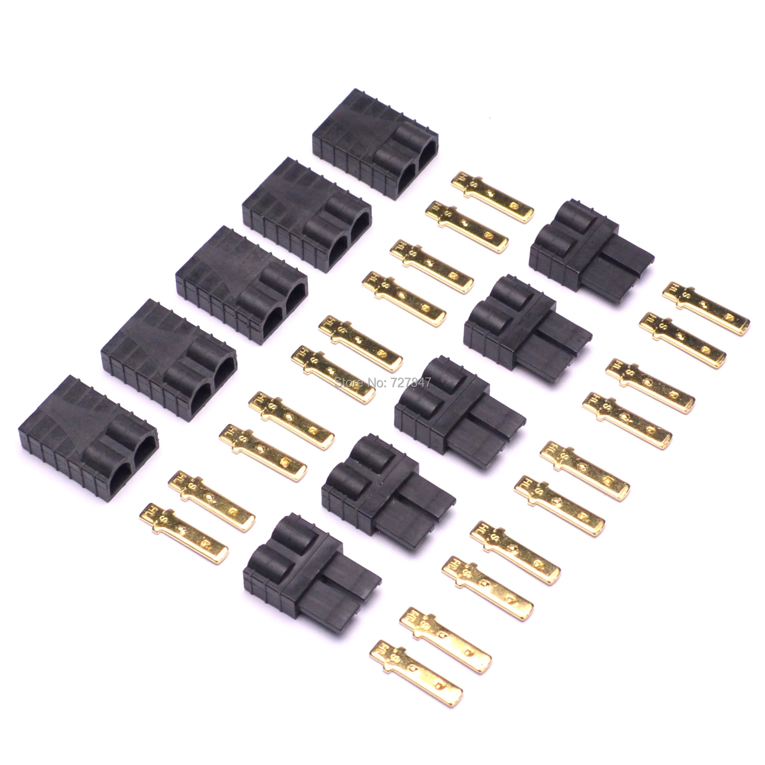 

5pair / 10pair Plug Lipo / NiMh for TRX Brushless ESC Battery RC Connector