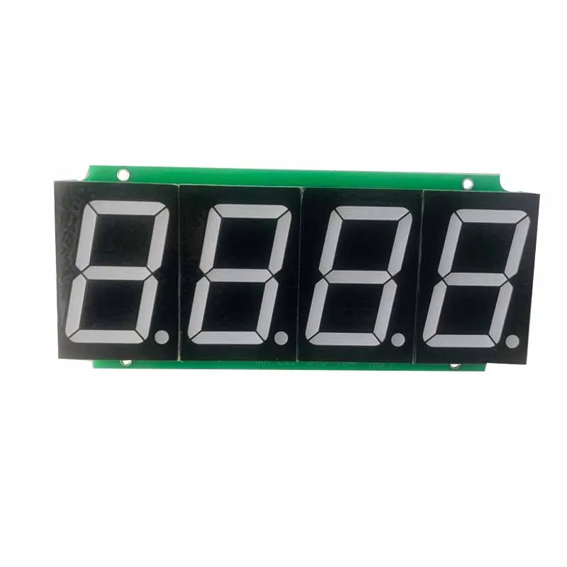 Red 1.8inch 4-bit Digital Tube Display Module 74HC595 Statically Drives 8-segment Digital Tube Modules in Seamless Series