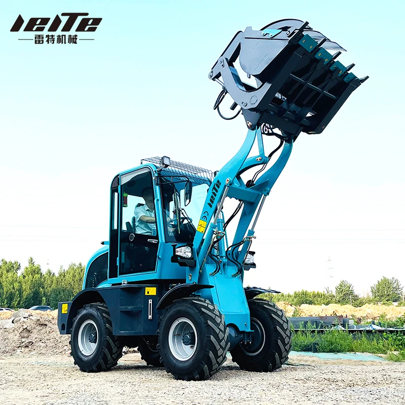 China Brand Home Farm Mini Wheel Loader 1 Ton 3.0 Ton Small Front End Loader For Garden