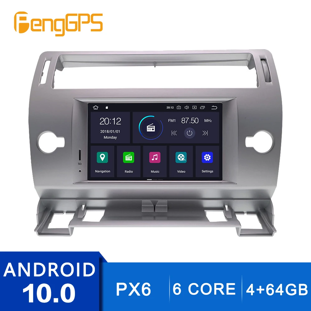 Android 13 For Citroen C4 Quatre Triumph 2004-2012 Touchscreen Multimedia GPS Navi Headunit CD DVD Player FM AM Radio Carplay