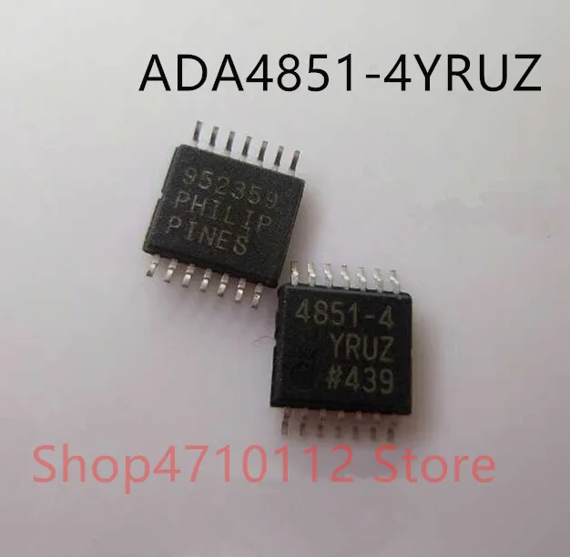 

Free shipping NEW 10PCS/LOT ADA4851-4YRUZ ADA4851-4YRU ADA4851-4 ADA4851 4851-4 TSSOP-14