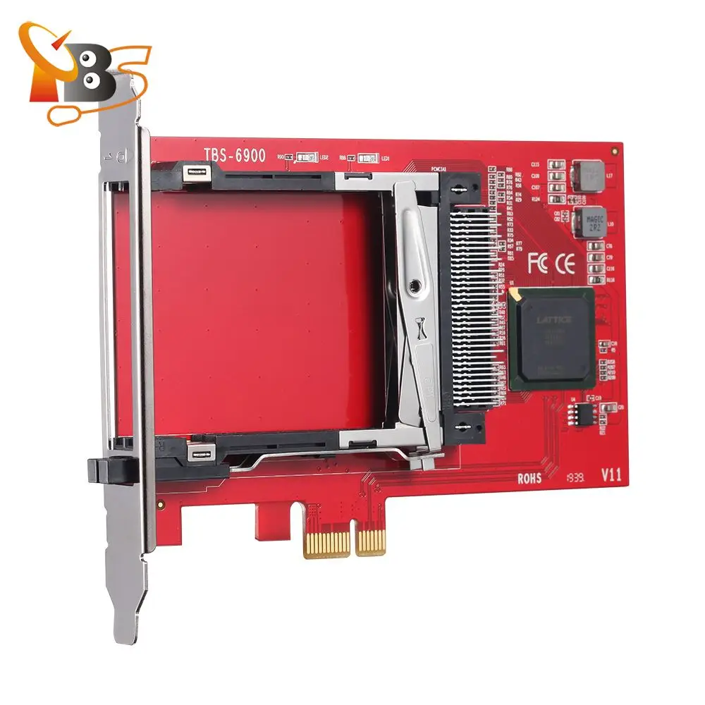 Imagem -05 - Placa de Rede Tbs6900 Dvb Dual ci Pci-e com Software Tbsremux