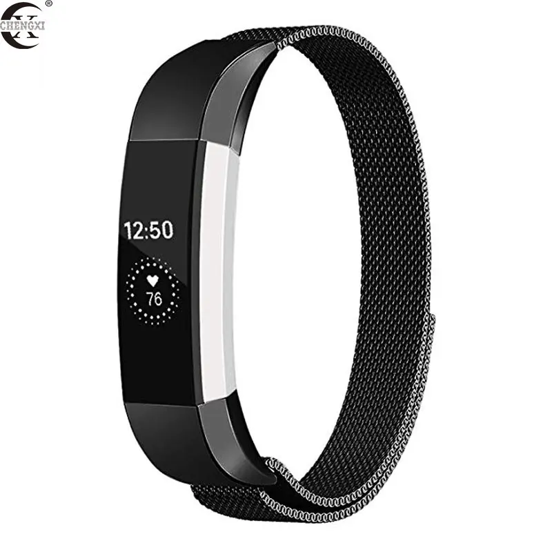 High Quality Stainless Steel Secure Adjustable Band for Fitbit Alta HR Wristband Strap Bracelet Watch Replacement Accessories