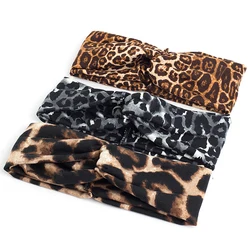 Latin Dance Accessories Salsa Tango Cha Cha Rumba Practice Wear Fashion Leopard Print Headband Elastic Dance Headdress DNV13561
