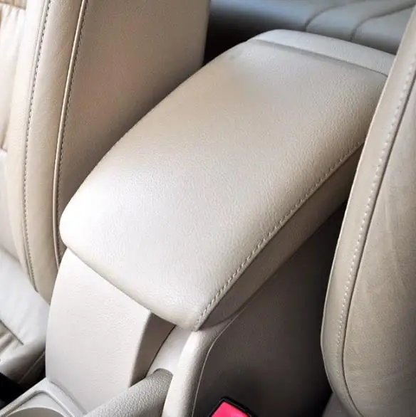 For Volkswagen Jetta MK5 Golf 5 ( 2005-2011 ) Customized Microfibre Leather Center Armrest Box Cover Direct Installation