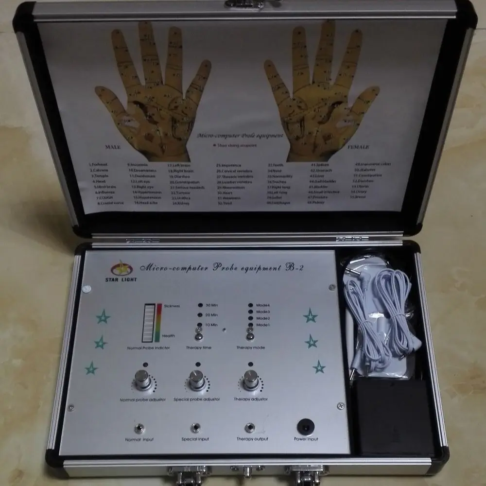 Hand Acupoints Diagnosis Analysis System Device Hand Therapy Equipment Body Health Care Beauty Machine Hand Meridian Analyzer