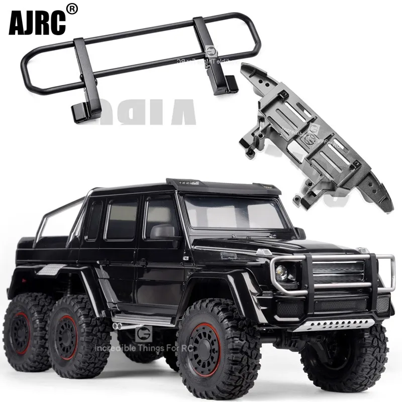 

For Trax TRX-4 TRX4 4X4 G500 TRX-6 6X6 G63 Metal Front Bumper Wilderness Bumper Mold version Servo Forward