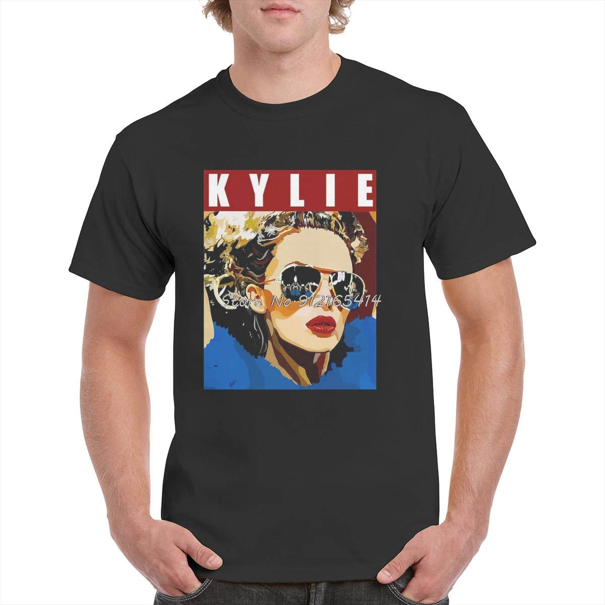 Le T-shirt vintage Kylie Minogue Un must-have pour les fans de mode rétro